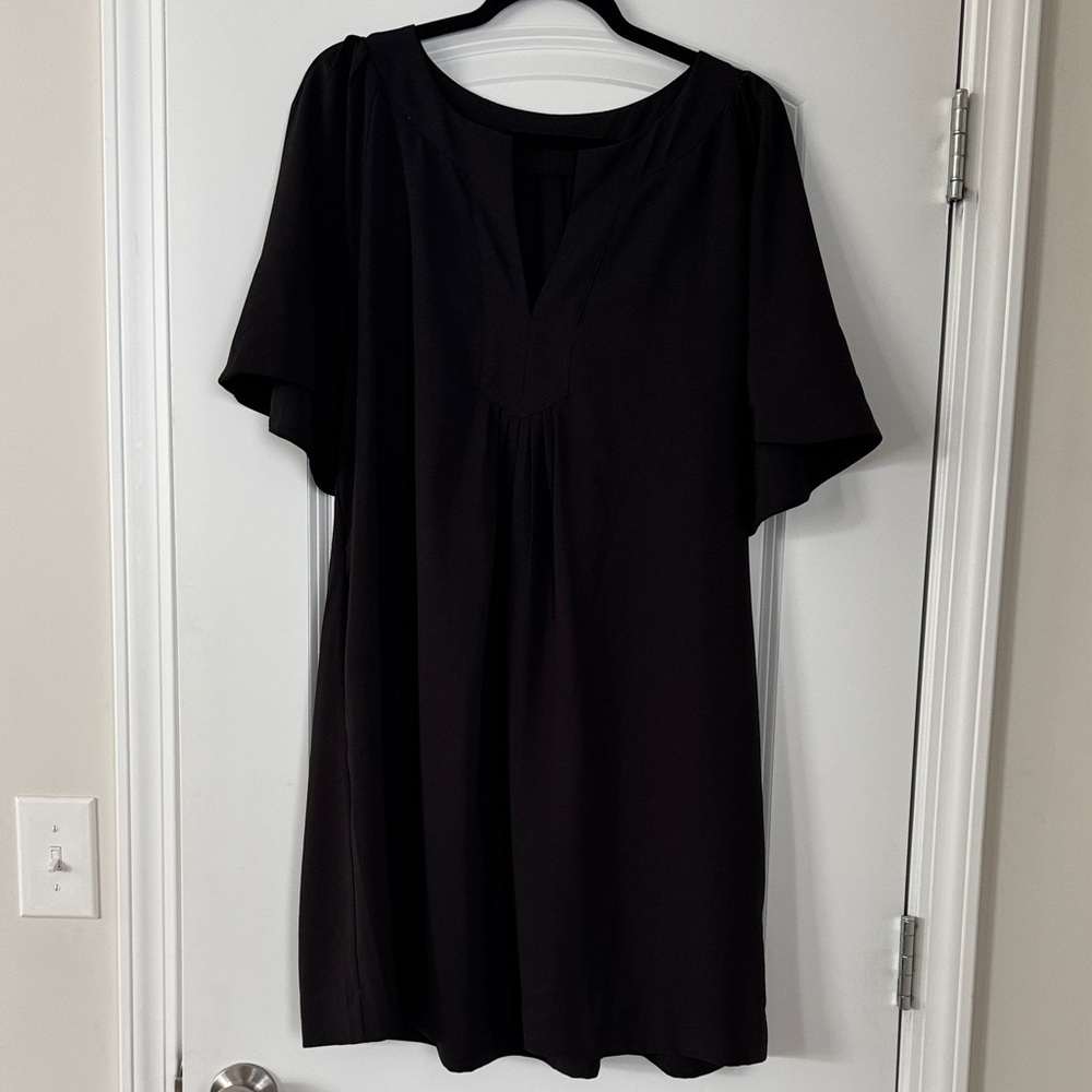 Black short sleeve loose fitting dress from Amazon!